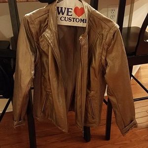 Tribal Faux Leather Jacket and Vest